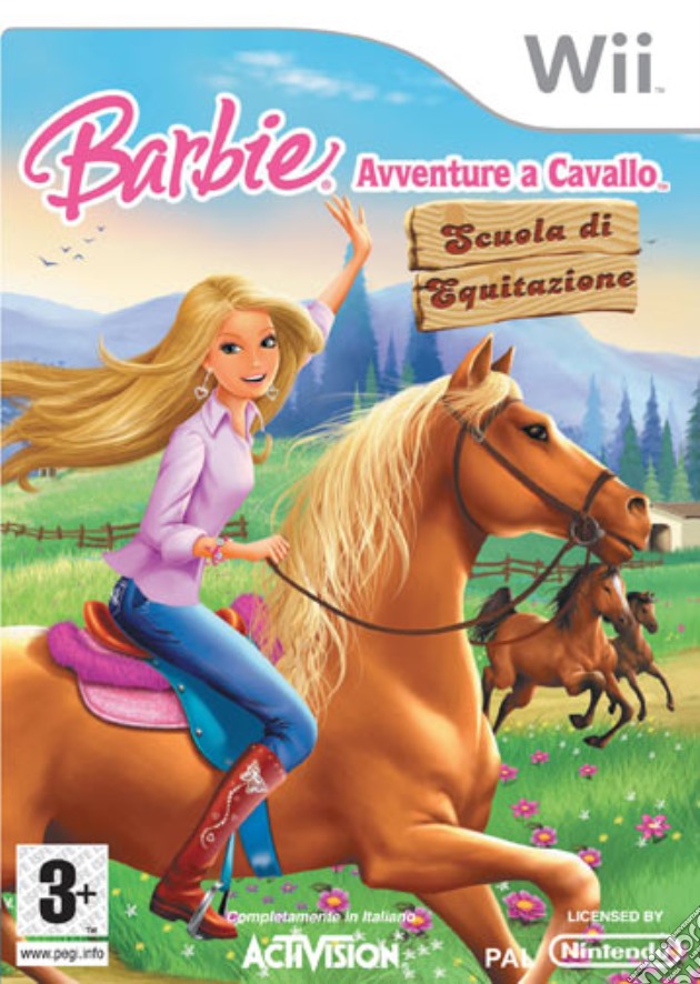Barbie Avventure A Cavallo S.Equitazione videogame di WII