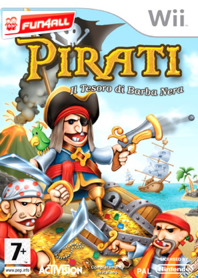 Pirati: Il Tesoro Di Barbanera videogame di WII