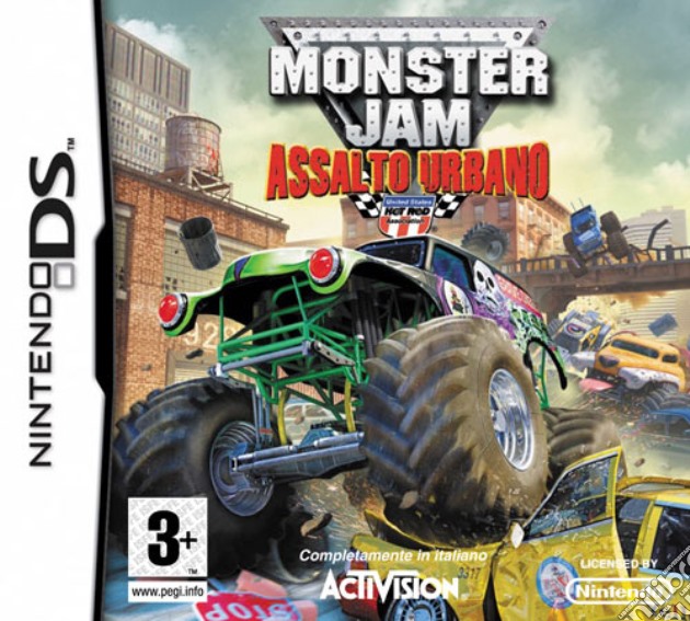 Monster Jam Assalto Urbano videogame di NDS