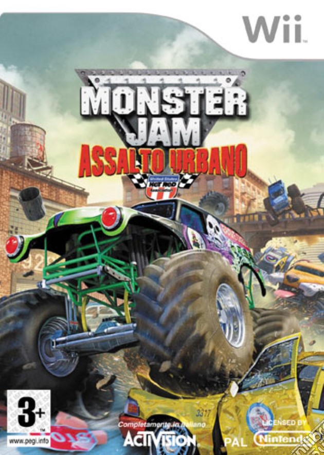 Monster Jam Assalto Urbano videogame di WII