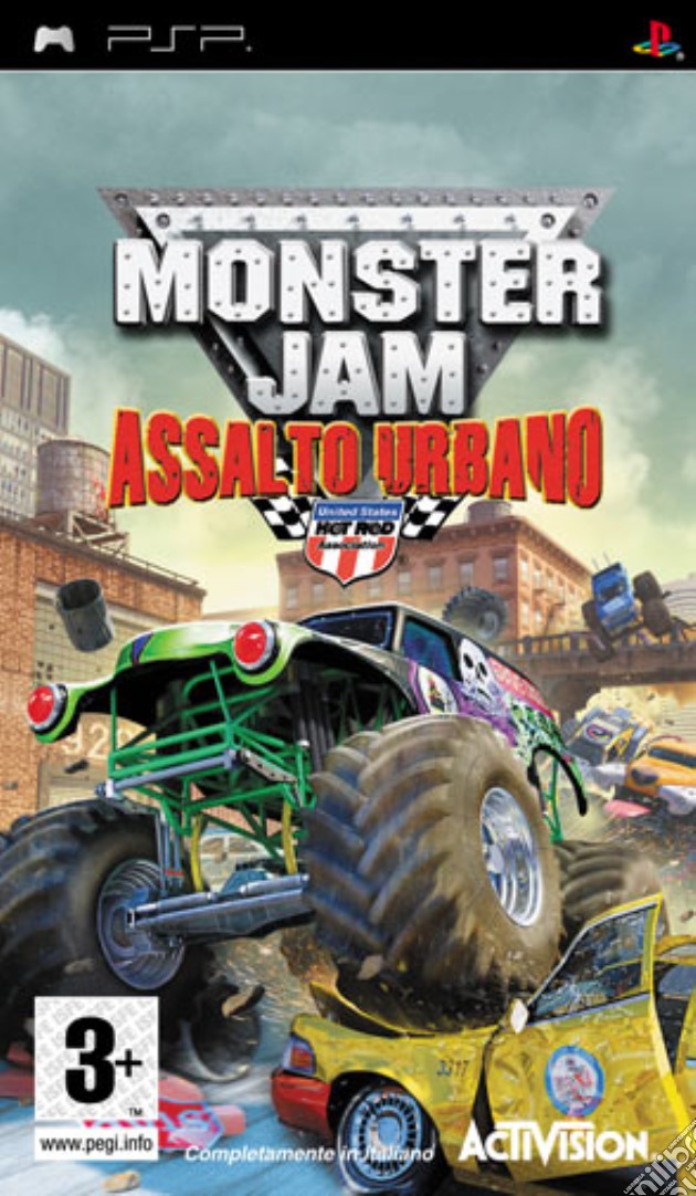 Monster Jam Assalto Urbano videogame di PSP