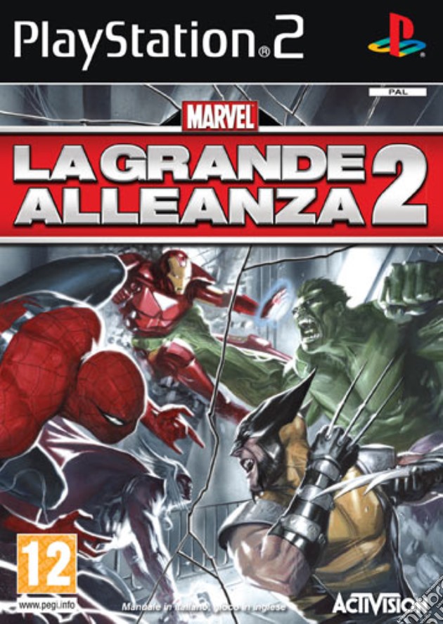Marvel La Grande Alleanza 2 videogame di PS2