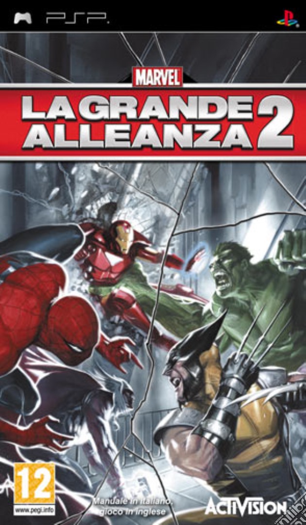 Marvel La Grande Alleanza 2 videogame di PSP