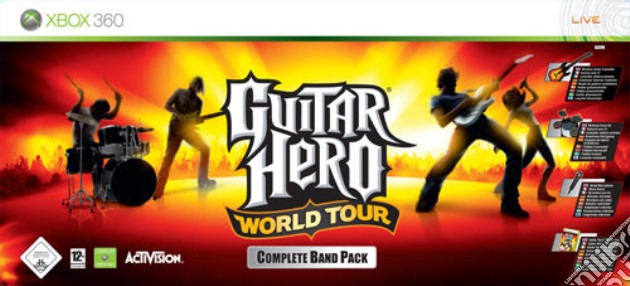 Guitar Hero World Tour Super Bundle videogame di X360