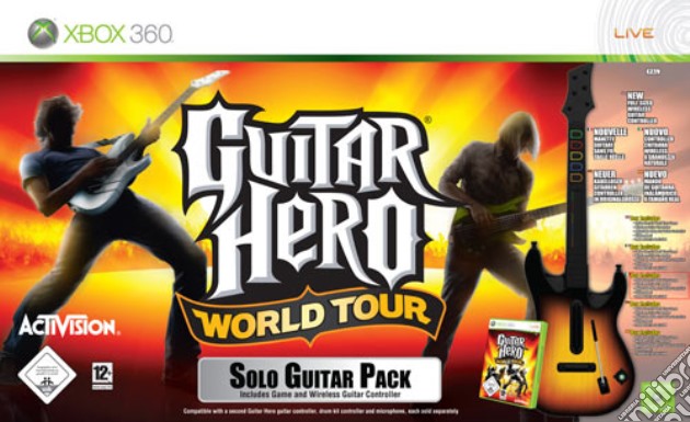 Guitar Hero World Tour Bundle videogame di X360
