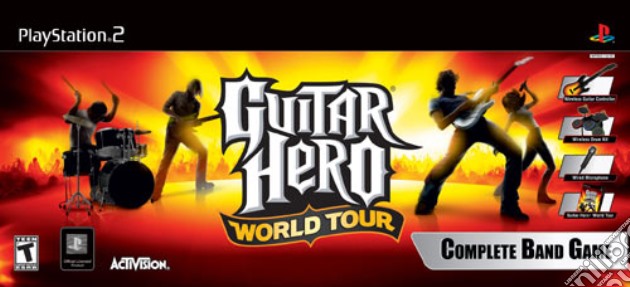 Guitar Hero World Tour Super Bundle videogame di PS2