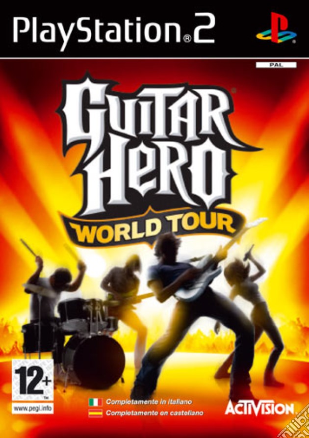 Guitar Hero World Tour videogame di PS2