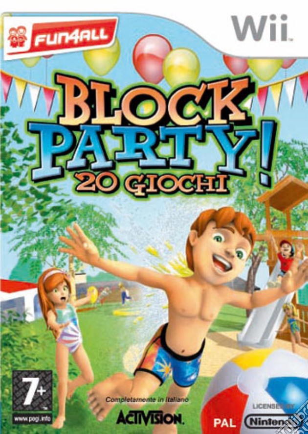 Block Party videogame di WII