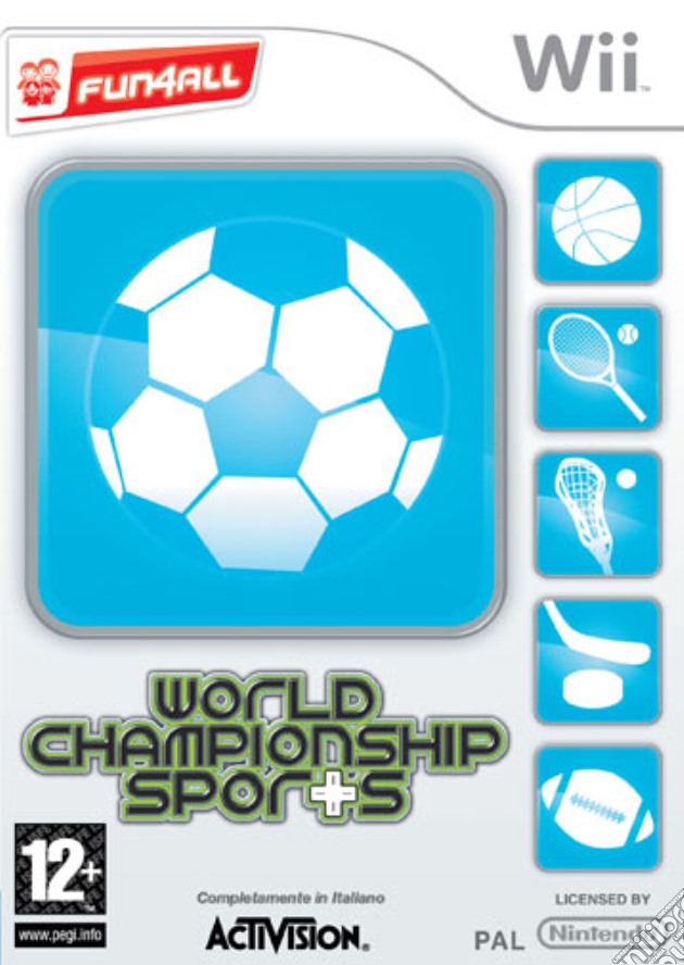 World Championship Sports videogame di WII