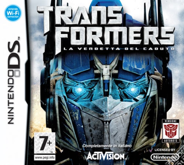 Transformers La Vendetta D.C. Autobots videogame di NDS