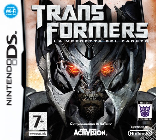 Transformers La Vendetta D.C. Decepticon videogame di NDS