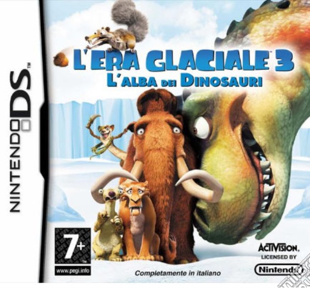 L'Era Glaciale 3 L'Alba Dei Dinosauri videogame di NDS