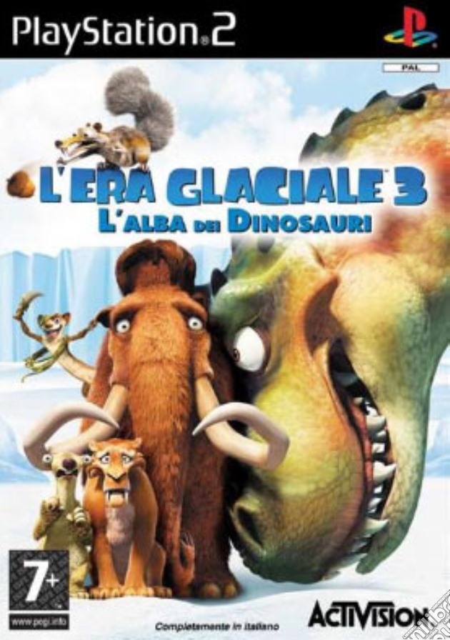 L'Era Glaciale 3 L'Alba Dei Dinosauri videogame di PS2