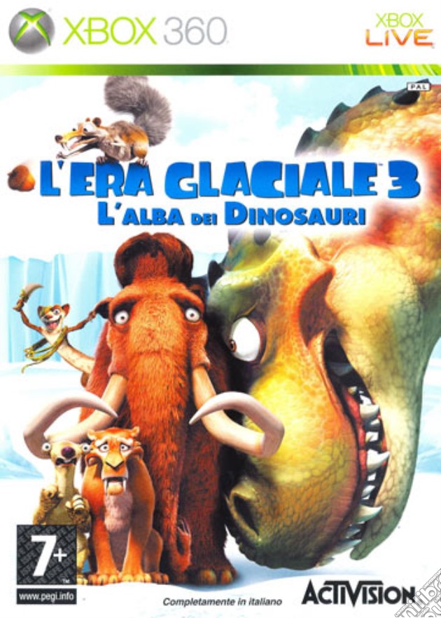 L'Era Glaciale 3 L'Alba Dei Dinosauri videogame di X360
