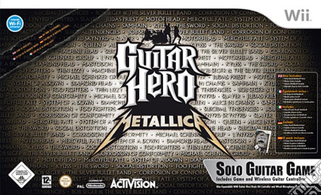 Guitar Hero Metallica Bundle videogame di WII