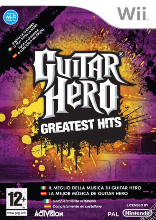 Guitar Hero Greatest Hits videogame di WII