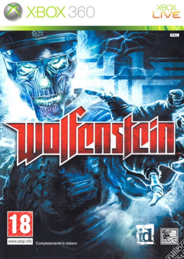 Wolfenstein videogame di X360