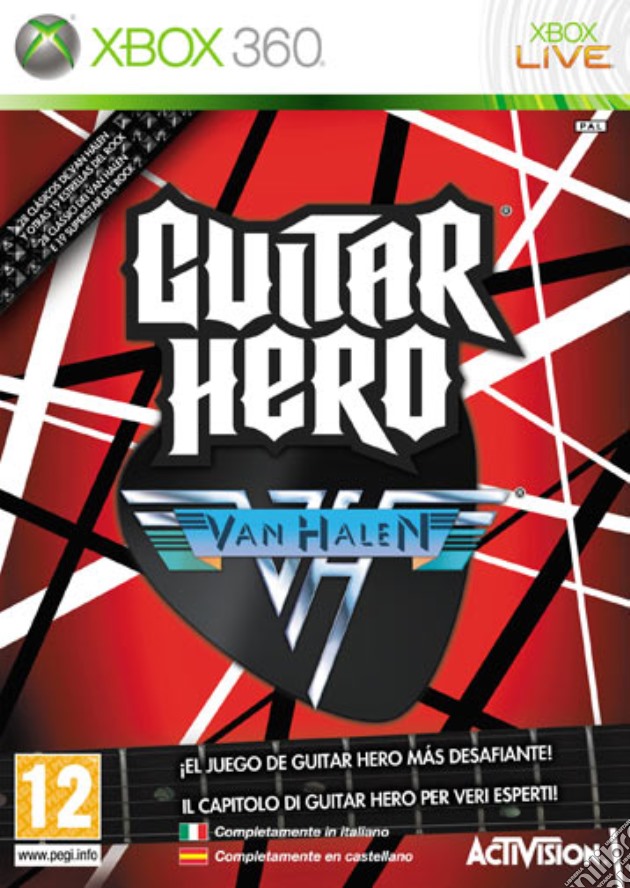 Guitar Hero Van Halen videogame di X360