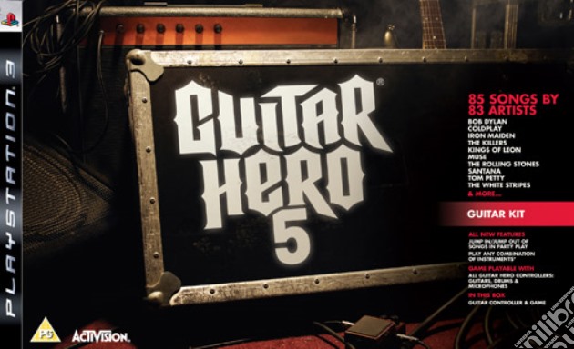 Guitar Hero 5 Bundle videogame di PS3