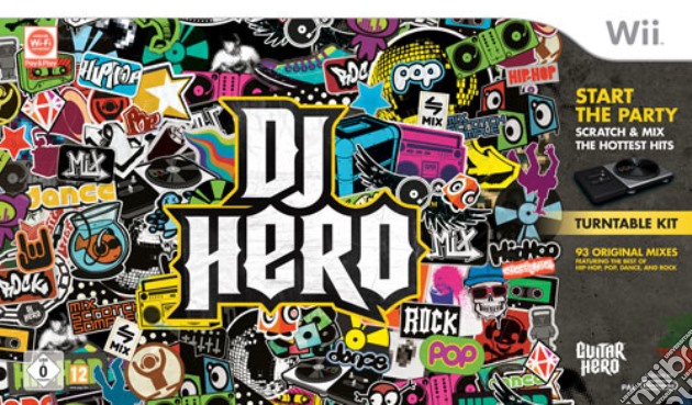 DJ Hero videogame di WII