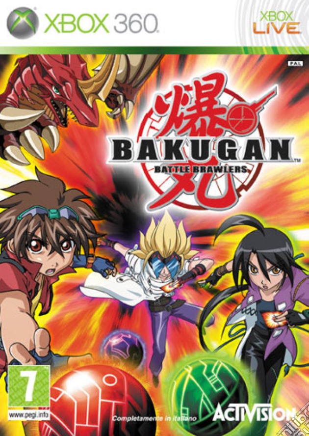 Bakugan: Battle Brawlers videogame di X360
