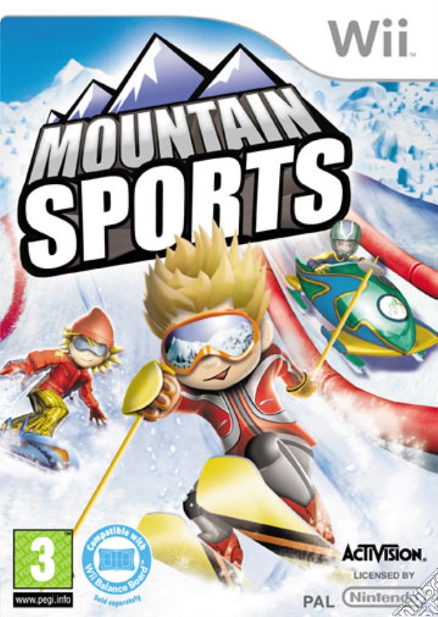 Mountain Sports Winter videogame di WII