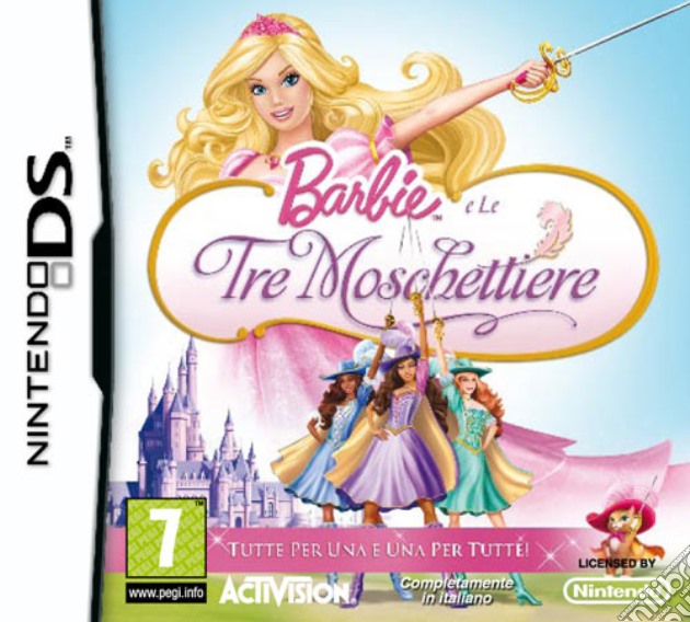 Barbie & Le 3 Moschettiere videogame di NDS
