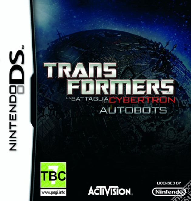 Transformers Cybertron Autobots videogame di NDS