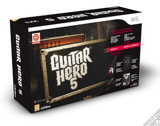 Guitar Hero 5 Super Bundle videogame di WII