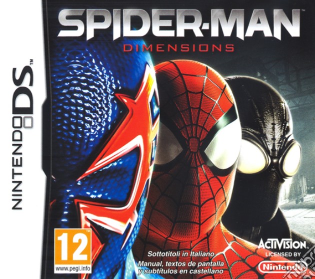 Spiderman Shattered Dimensions videogame di NDS