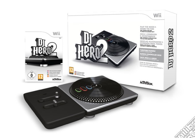DJ Hero 2 Bundle videogame di WII