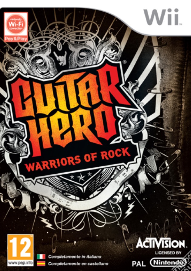 Guitar Hero 6 Warriors of Rock videogame di WII