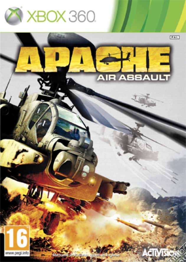 Apache videogame di X360