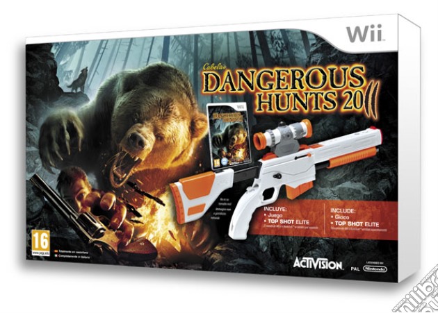 Cabela's Dangerous Hunts 2011 bundle videogame di WII