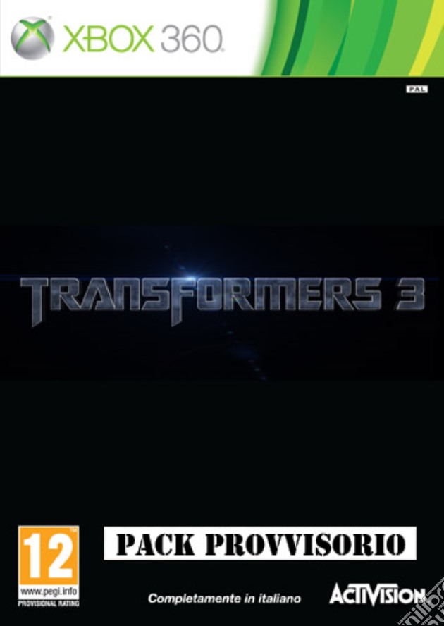 Transformers 3 videogame di X360