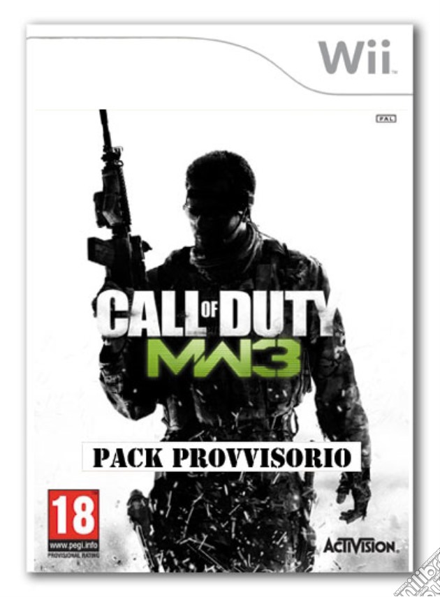Call Of Duty Modern Warfare 3 videogame di WII