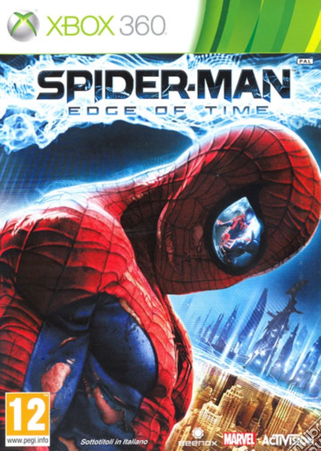 Spiderman Edge of Time videogame di X360