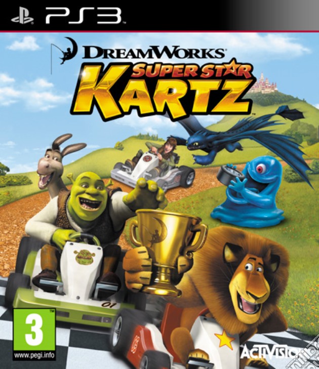 DreamWorks Super Star Kartz SAS videogame di PS3