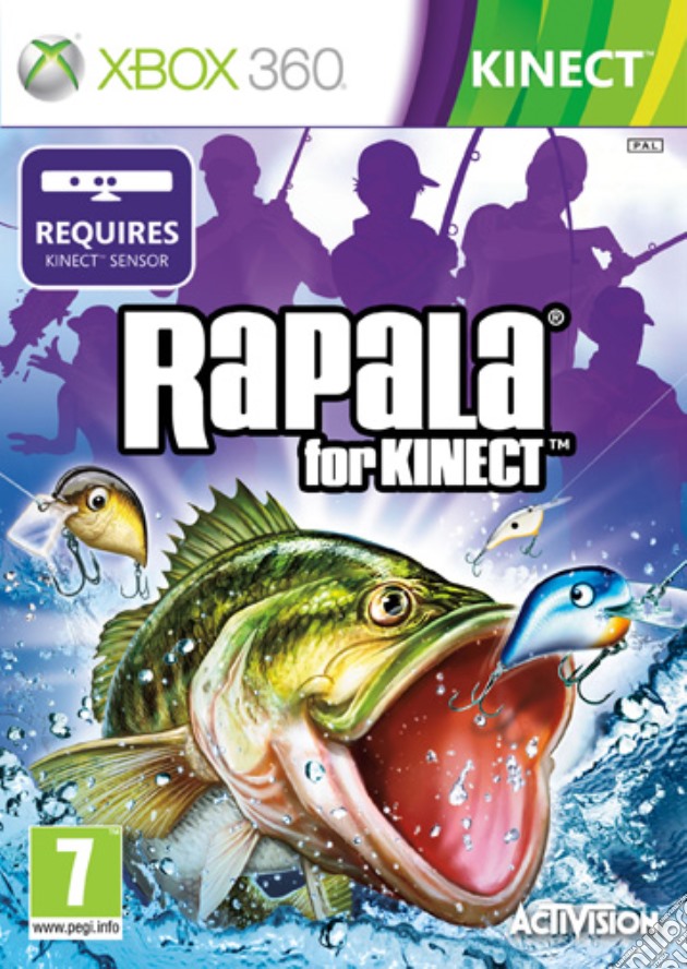 Rapala Fishing videogame di X360