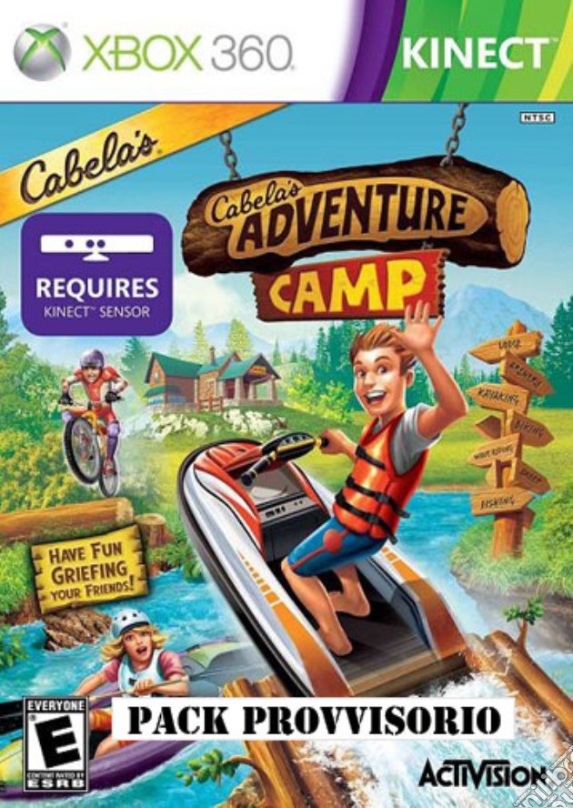 Cabela's Adventure Camp videogame di X360