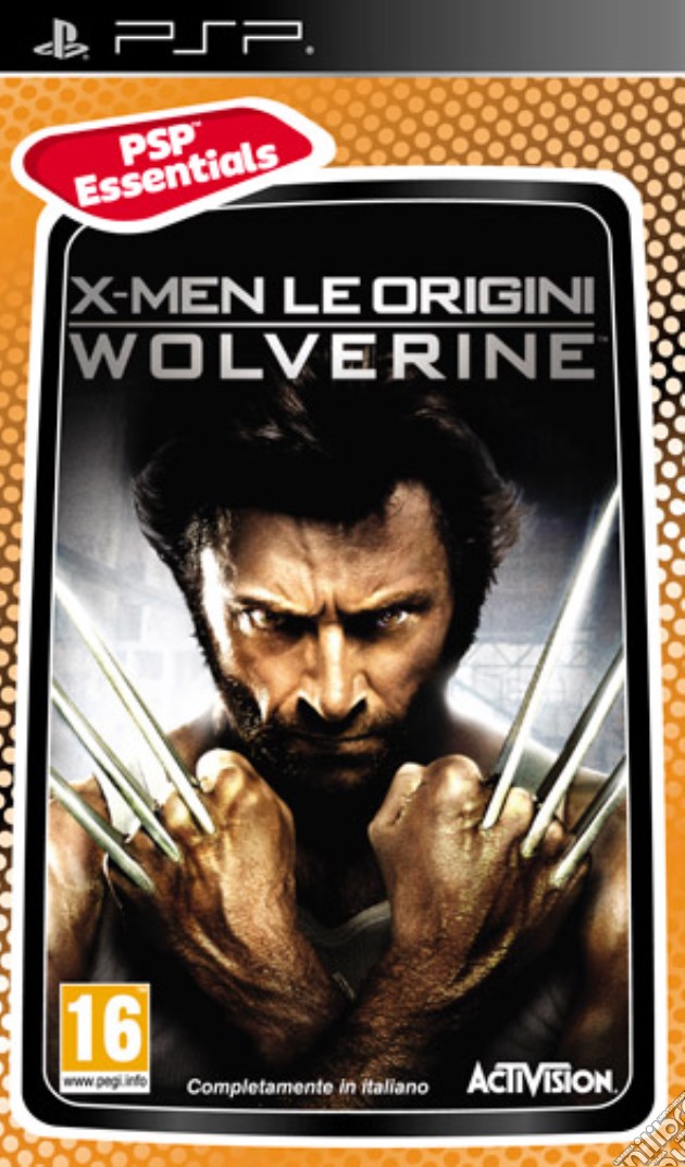 Essentials Wolverine Le Origini videogame di PSP