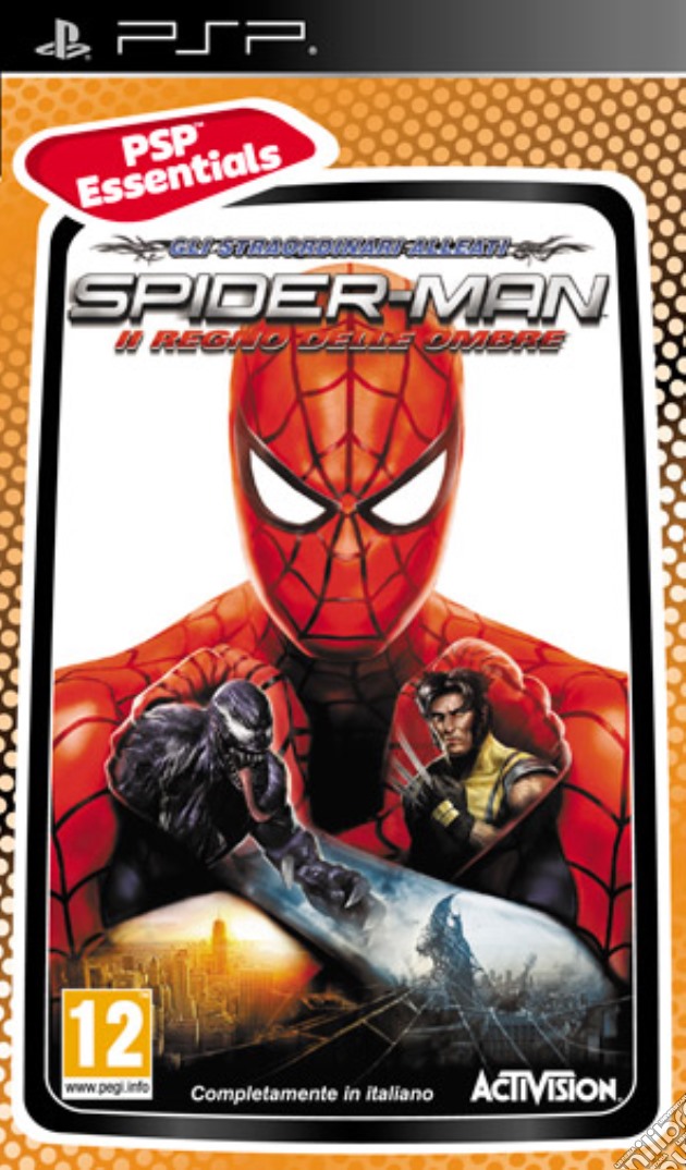 Essentials Spiderman Regno delle Ombre videogame di PSP