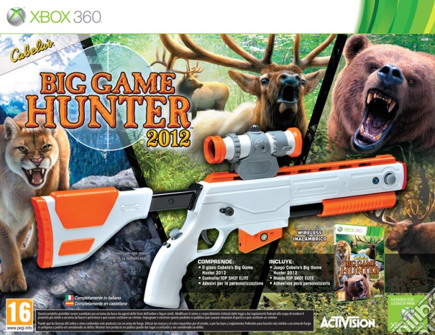 Cabela's Big Game Hunter 2012 Bundle videogame di X360