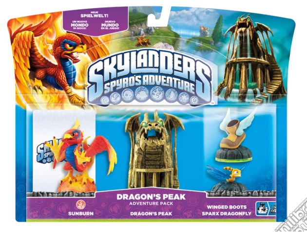 Skylanders Dragon's Peak Adventure Pack videogame di NDS