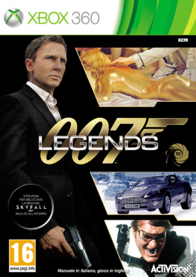 007 Legends videogame di X360