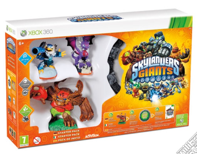 Skylanders Giants Starter Pack videogame di X360