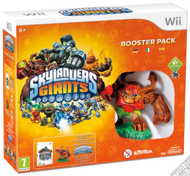Skylanders Giants Booster Expansion Pack videogame di WII