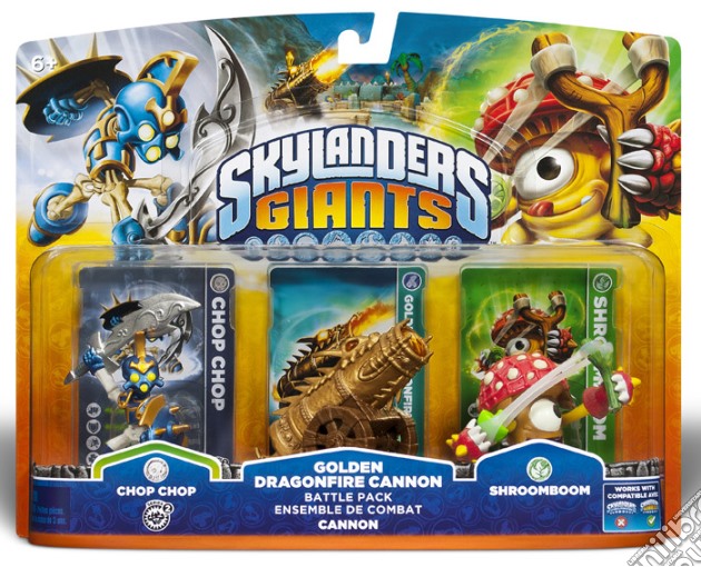 Skylanders Giants Battle P.Golden Cannon videogame di TTL