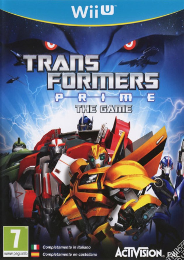 Transformers: Prime videogame di WIIU