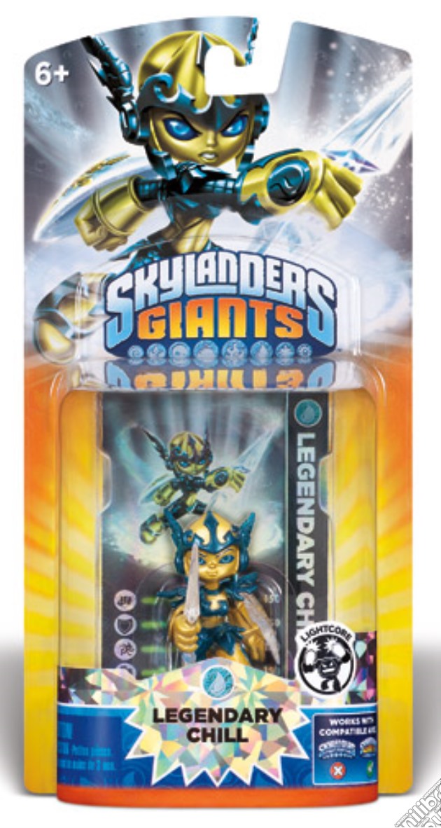 Skylanders Legendary LightCore Chill (G) videogame di TTL